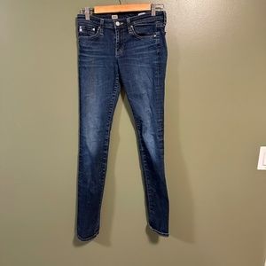 Fantastic Like New AG Adriano Goldschmied Jeans Denim 26R Aubrey Skinny Straight